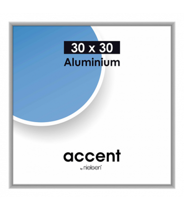 Nielsen Photo Frame 54124 Accent Frosted Silver 30x30 cm