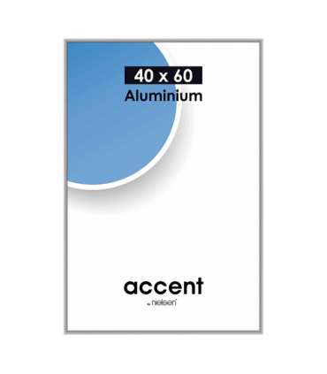 Nielsen Photo Frame 55124 Accent Frosted Silver 40x60 cm