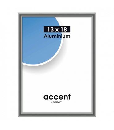 Nielsen Photo Frame 53225 Accent Steelgrey 13x18 cm