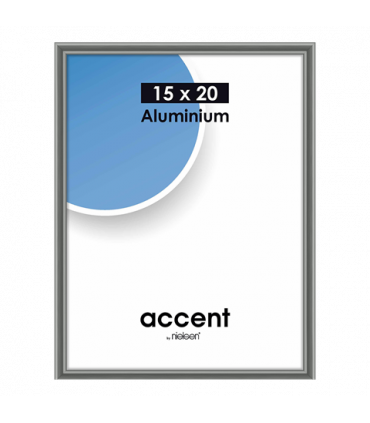 Nielsen Photo Frame 51325 Accent Steelgrey 15x20 cm