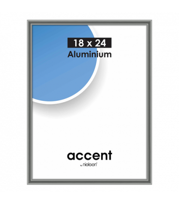 Nielsen Photo Frame 53425 Accent Steelgrey 18x24 cm