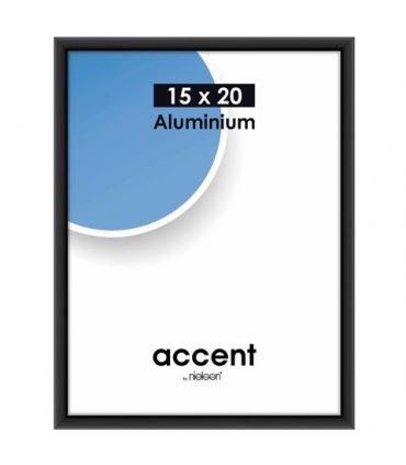 Nielsen Photo Frame 51326 Accent Frosted Black 15x20 cm