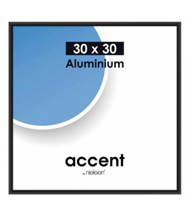 Nielsen Photo Frame 54126 Accent Frosted Black 30x30 cm