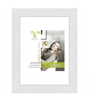 Nielsen Photo Frame 8988002 Apollon White 13x18 / 10x15 cm