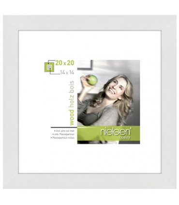Nielsen Photo Frame 8988052 Apollon White 20x20 / 14x14 cm