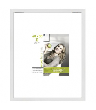 Nielsen Photo Frame 8988022 Apollon White 40x50 / 24x30 cm