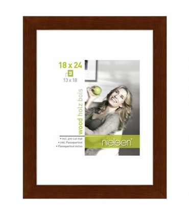 Nielsen Photo Frame 8988044 Apollon Wenge 18x24 / 13x18 cm
