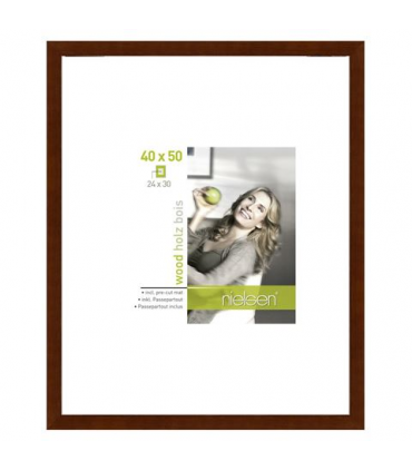 Nielsen Photo Frame 8988024 Apollon Wenge 40x50 / 24x30 cm