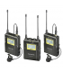 Kit lavaliera Saramonic UwMic9 TX9 + TX9 + RX9 UHF Wireless