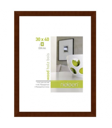 Nielsen Photo Frame 8988019 Apollon Wenge 30x40 / 21x29.7 cm