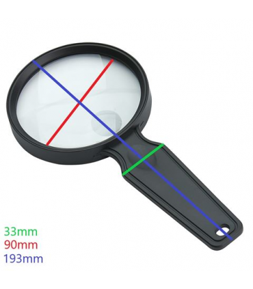 Carson Handheld Magnifier 2x90mm