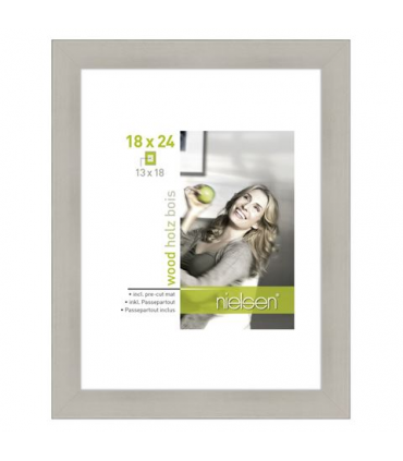 Nielsen Photo Frame 8988045 Apollon Silver 18x24 / 13x18 cm