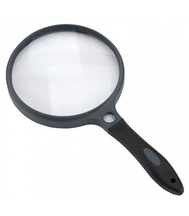 Carson Handheld Magnifier with Rubber Grip 2x130mm
