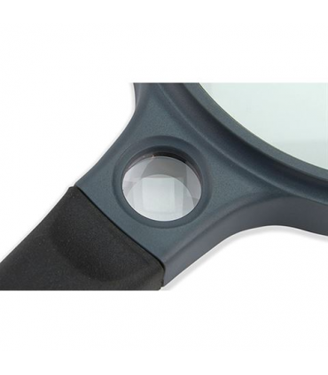 Carson Handheld Magnifier with Rubber Grip 2x130mm