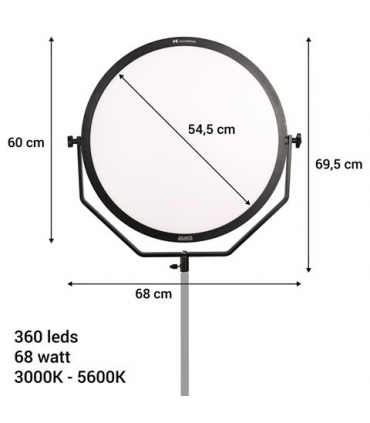Falcon Eyes Bi-Color LED Lamp Sophiez SO-68TD Set 1