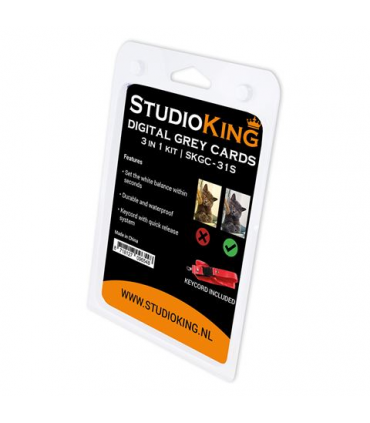 Grey Card StudioKing SKGC-31S (negru, alb si gri)