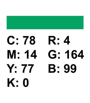 Fundal de hartie verde 46 chroma green 0.57x11