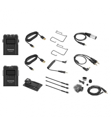 Set de microfoane lavaliera Saramonic UwMic9S TX9S + RX9S UHF Wireless