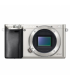 Sony Alpha A6000 body argintiu - aparat foto mirrorless cu Wi-Fi si NFC